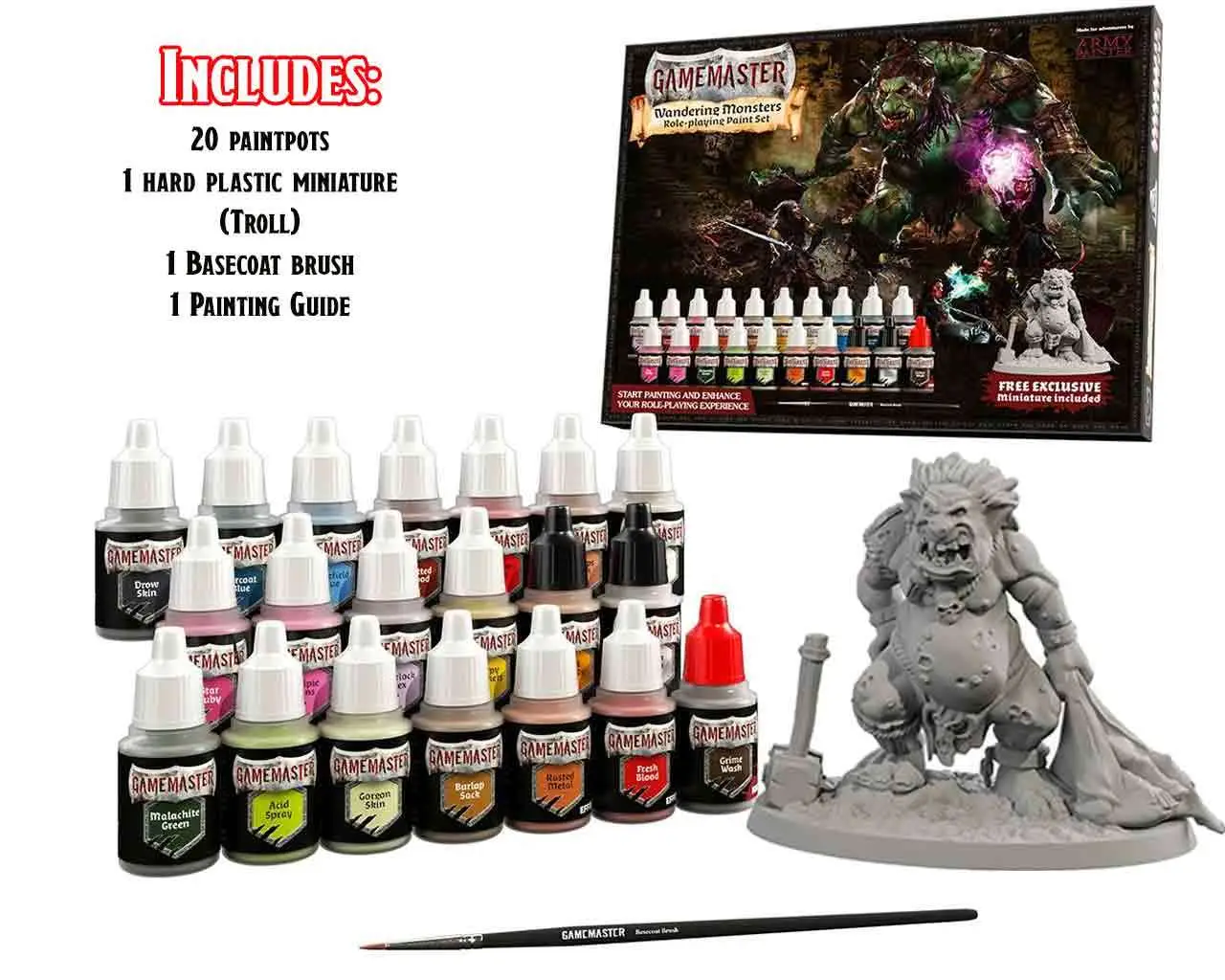 Gamemaster Wandering Monsters Paint Set - Figurine